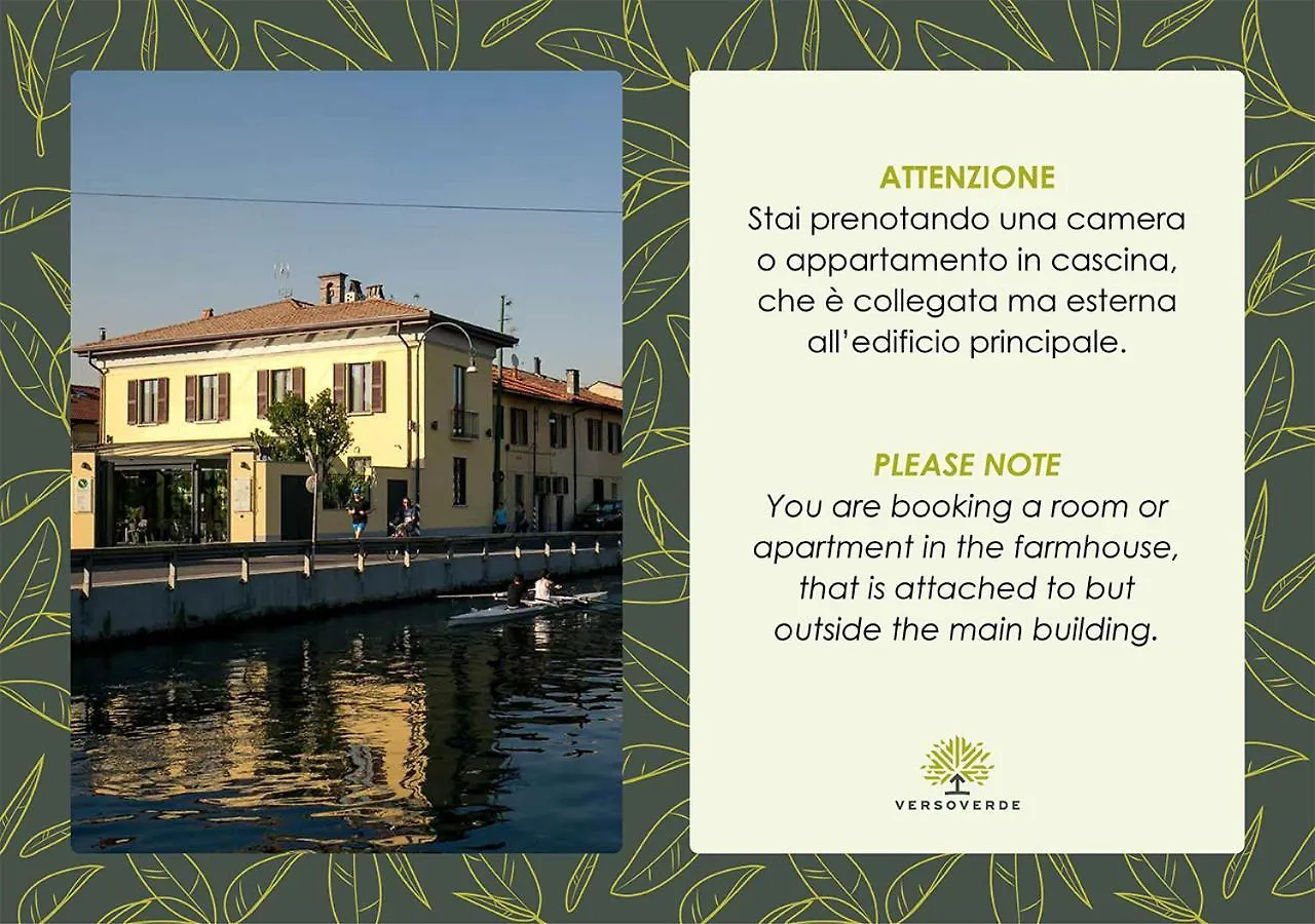 Versoverde Hotel Alzaia Naviglio Grande Milán