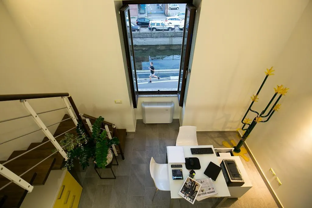 Versoverde Hotel Alzaia Naviglio Grande Milán Apartahotel